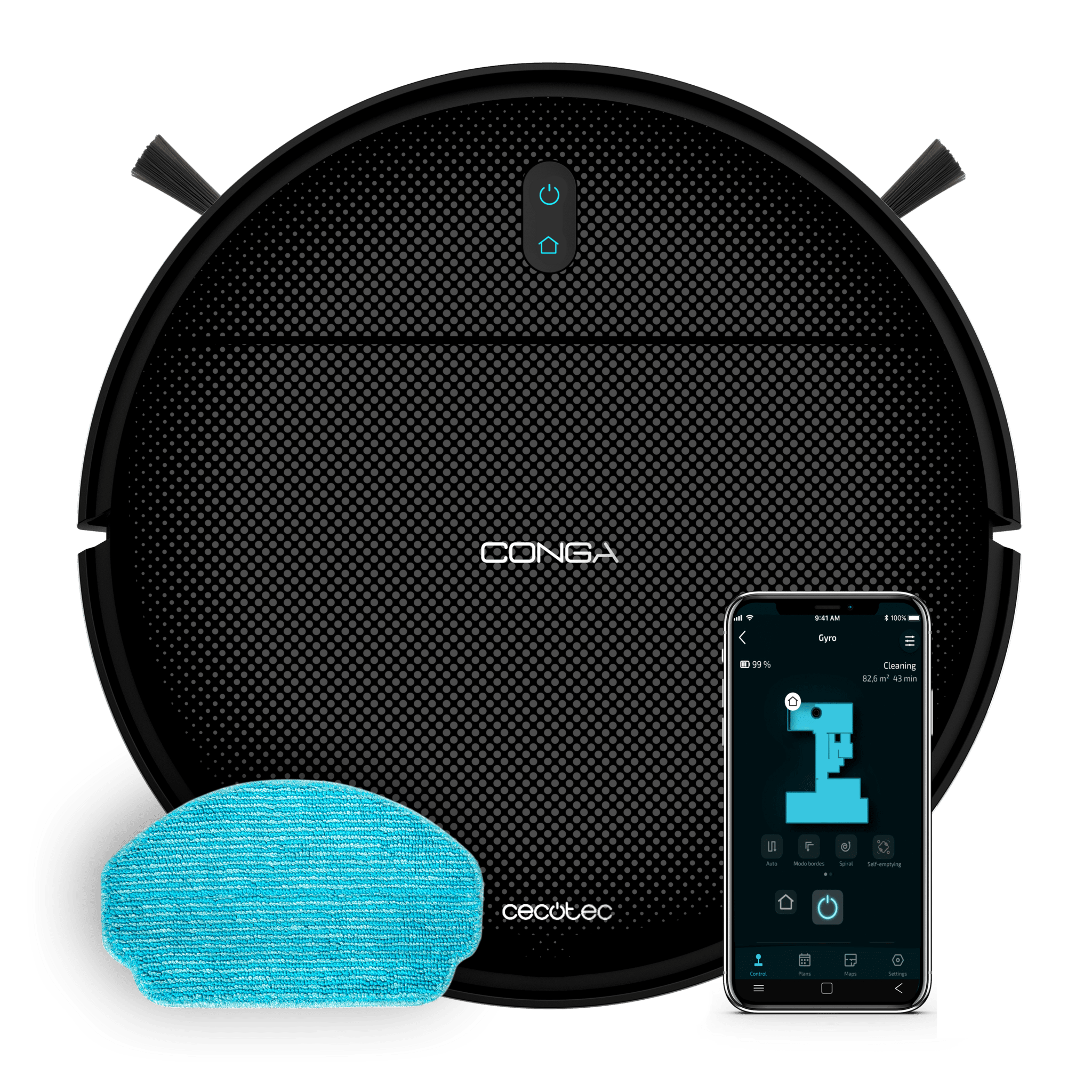 Cecotec Conga M10 X-Treme robotdammsugare med moppfunktion