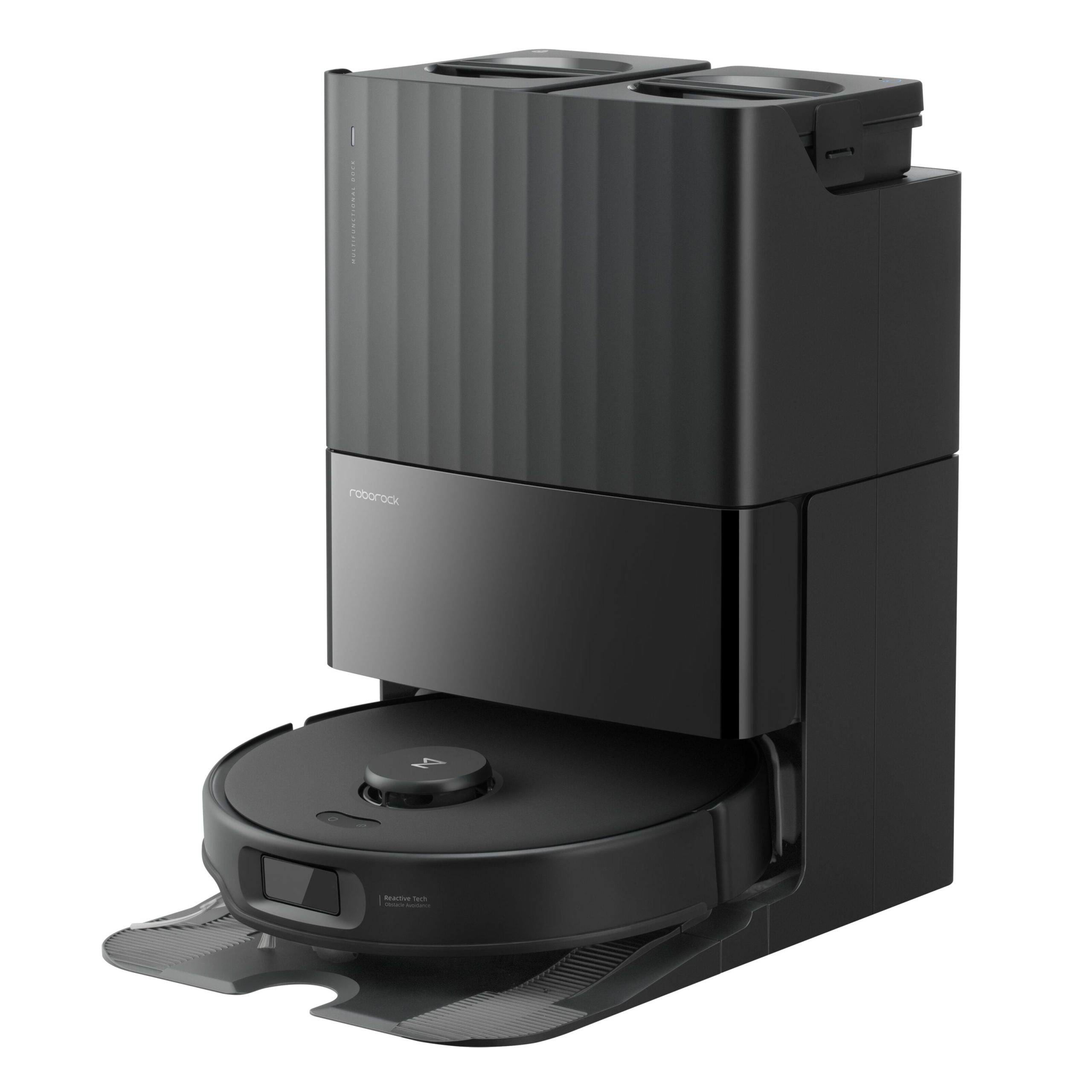 Roborock Qrevo Edge 5V1 robotdammsugare med moppfunktion och station